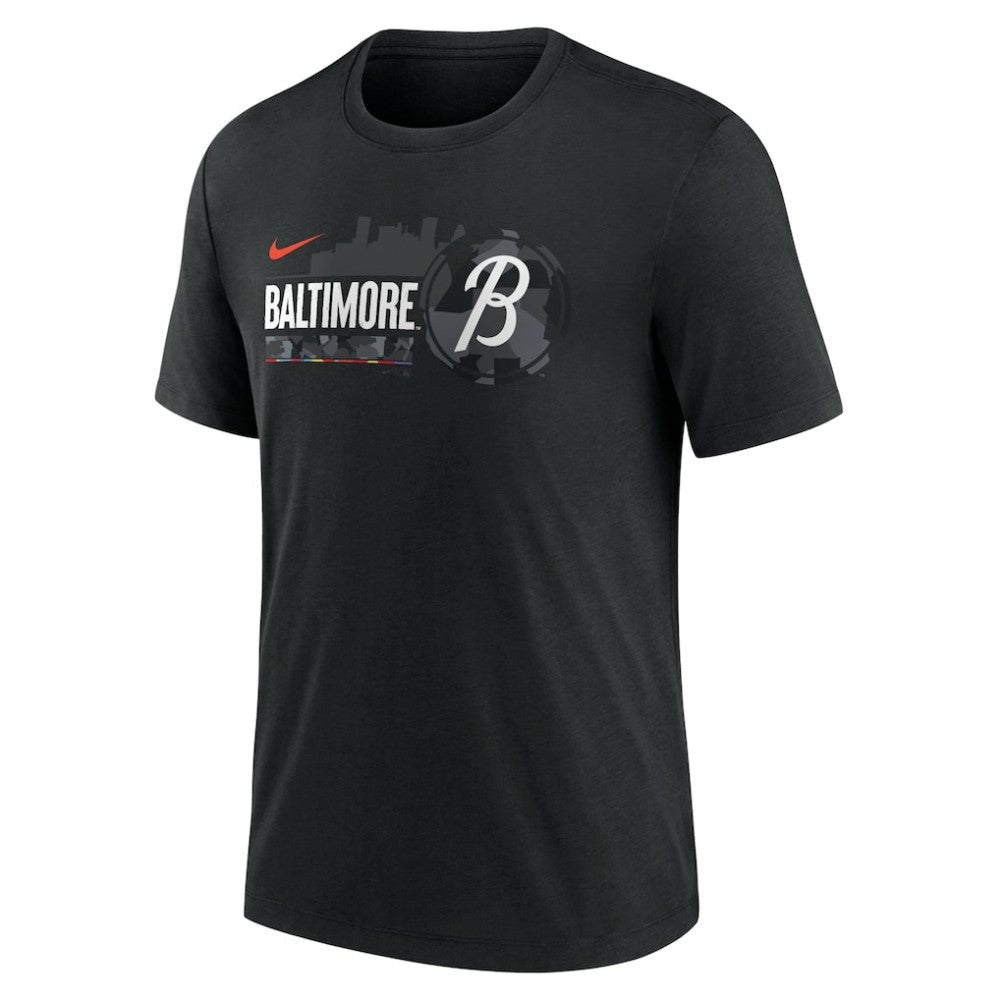 Baltimore Orioles Nike City Connect Tri-Blend T-Shirt discount
