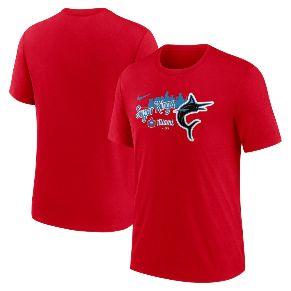 Miami Marlins Nike City Connect Tri-Blend T-Shirt Sale