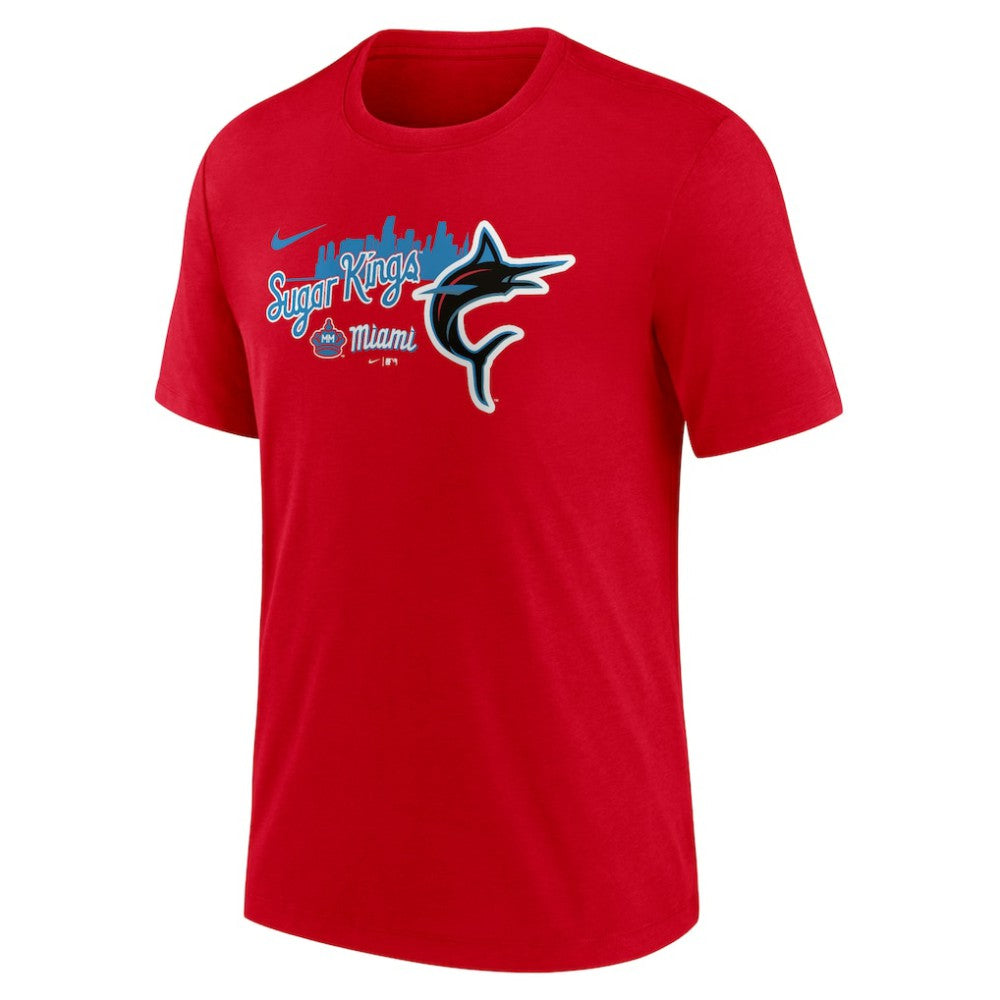 Miami Marlins Nike City Connect Tri-Blend T-Shirt Sale