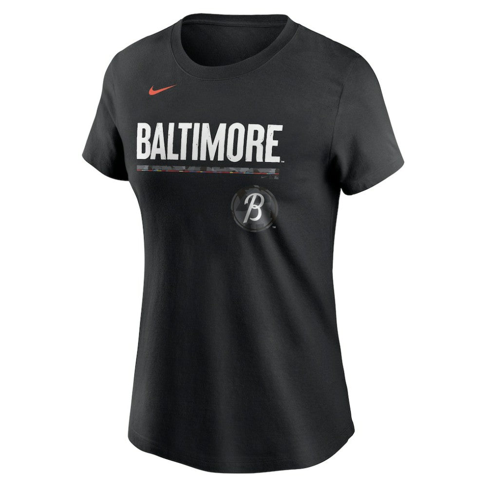 Baltimore Orioles Nike Women's City Connect Wordmark T-Shirt for sale