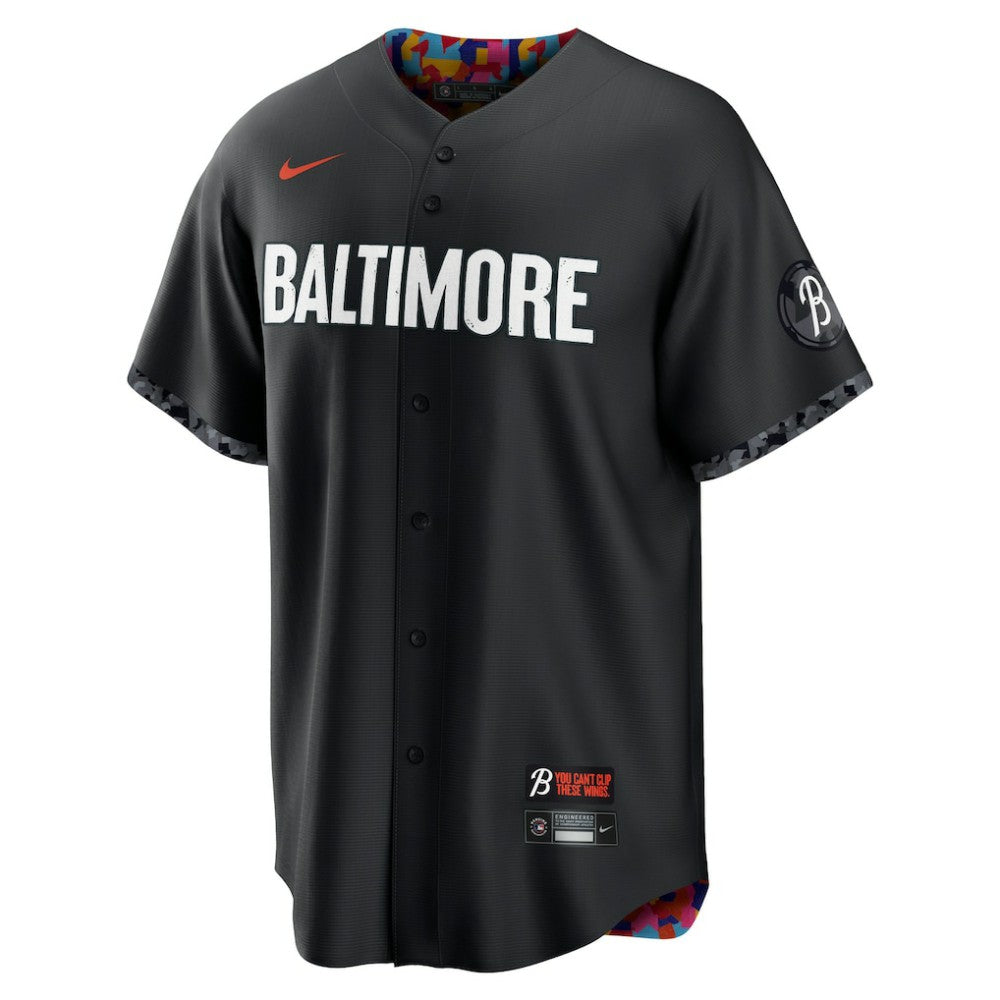 Baltimore Orioles Nike City Connect Replica Jersey - Black | MLB Jerseys
