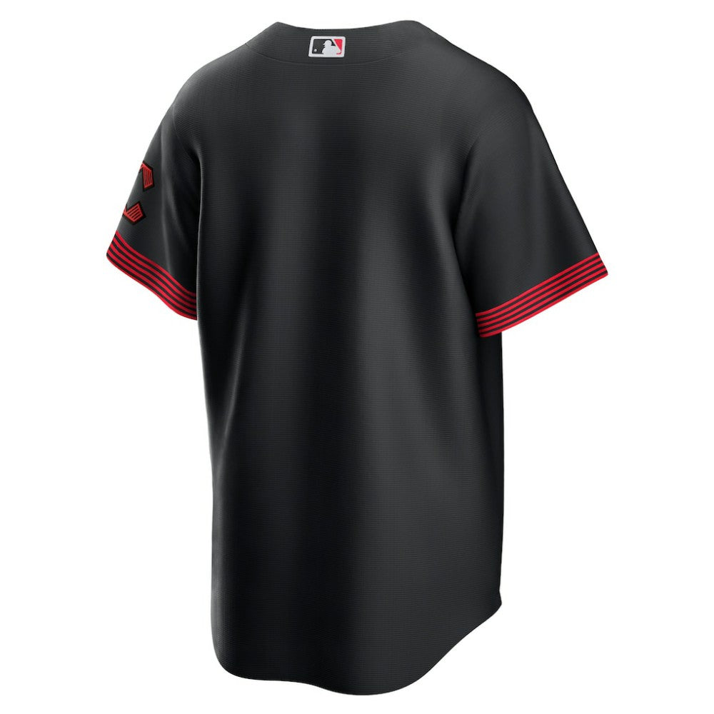 Cincinnati Reds Nike City Connect Replica Jersey - Black | MLB Jerseys
