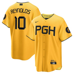 Bryan Reynolds Pittsburgh Pirates Nike City Connect Replica Player Jersey discount