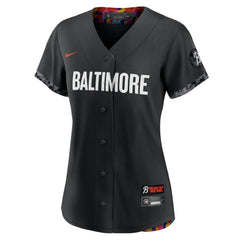 Baltimore Orioles Nike Women's City Connect Replica Jersey Lifestyle