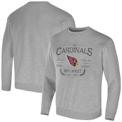 Arizona Cardinals NFL x Darius Rucker Collection Pullover Sweatshirt Heather Gray - Fanatics