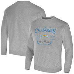 Los Angeles Chargers NFL x Darius Rucker Collection Pullover Sweatshirt Heather Gray - Fanatics