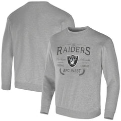 Las Vegas Raiders NFL x Darius Rucker Collection Pullover Sweatshirt Heather Gray - Fanatics