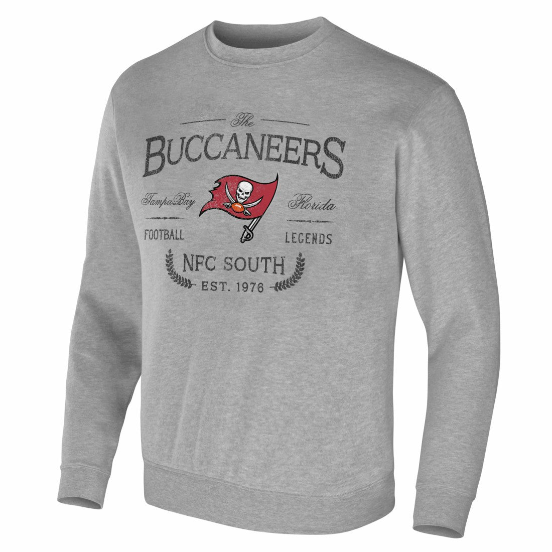 Tampa Bay Buccaneers NFL x Darius Rucker Collection Pullover Sweatshirt Heather Gray - Fanatics