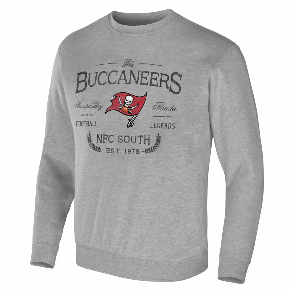 Tampa Bay Buccaneers NFL x Darius Rucker Collection Pullover Sweatshirt Heather Gray - Fanatics