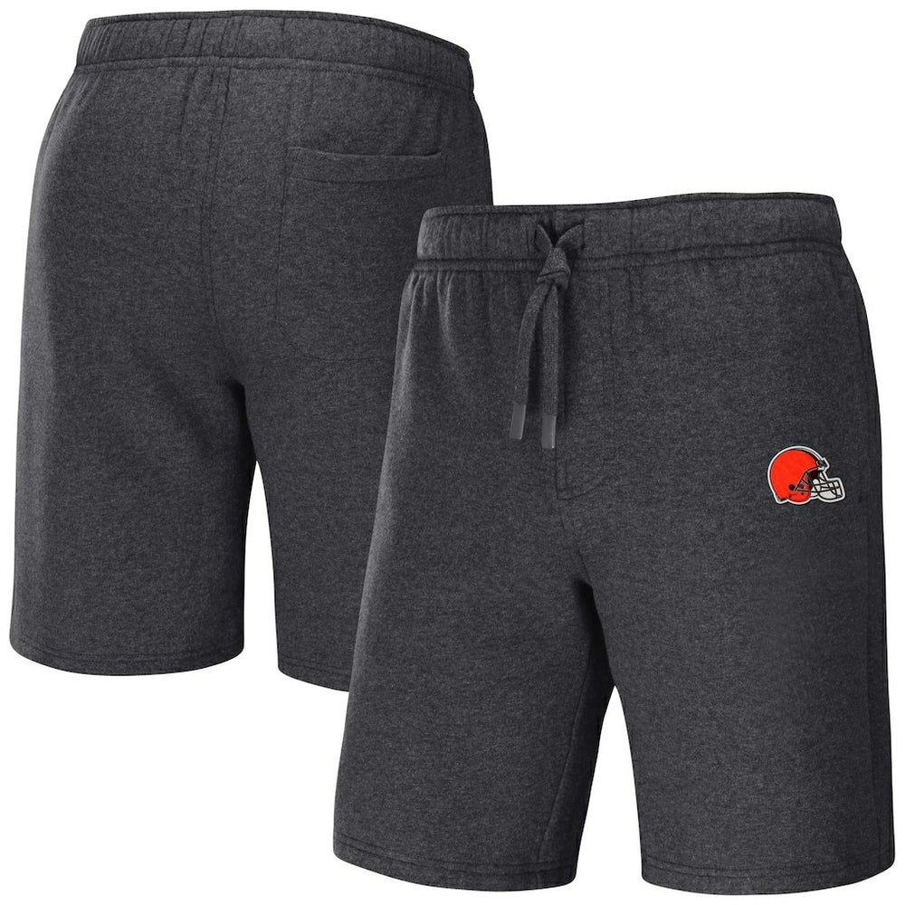 Cleveland Browns NFL x Darius Rucker Collection Logo Shorts Heather Charcoal - Fanatics