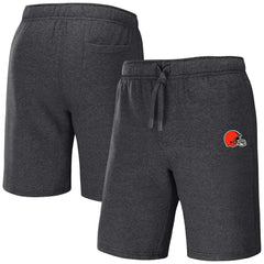 Cleveland Browns NFL x Darius Rucker Collection Logo Shorts Heather Charcoal - Fanatics