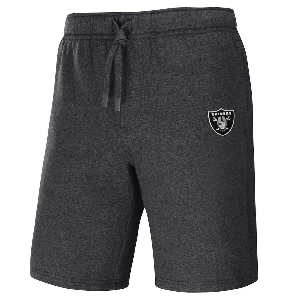 Las Vegas Raiders NFL x Darius Rucker Collection Logo Shorts Heather Charcoal - Fanatics