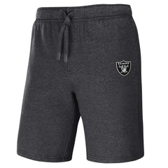 Las Vegas Raiders NFL x Darius Rucker Collection Logo Shorts Heather Charcoal - Fanatics