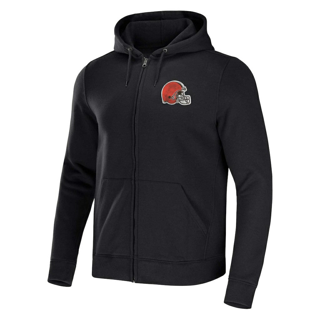 Cleveland Browns NFL x Darius Rucker Collection Rocker Full-Zip Hoodie Black - Fanatics