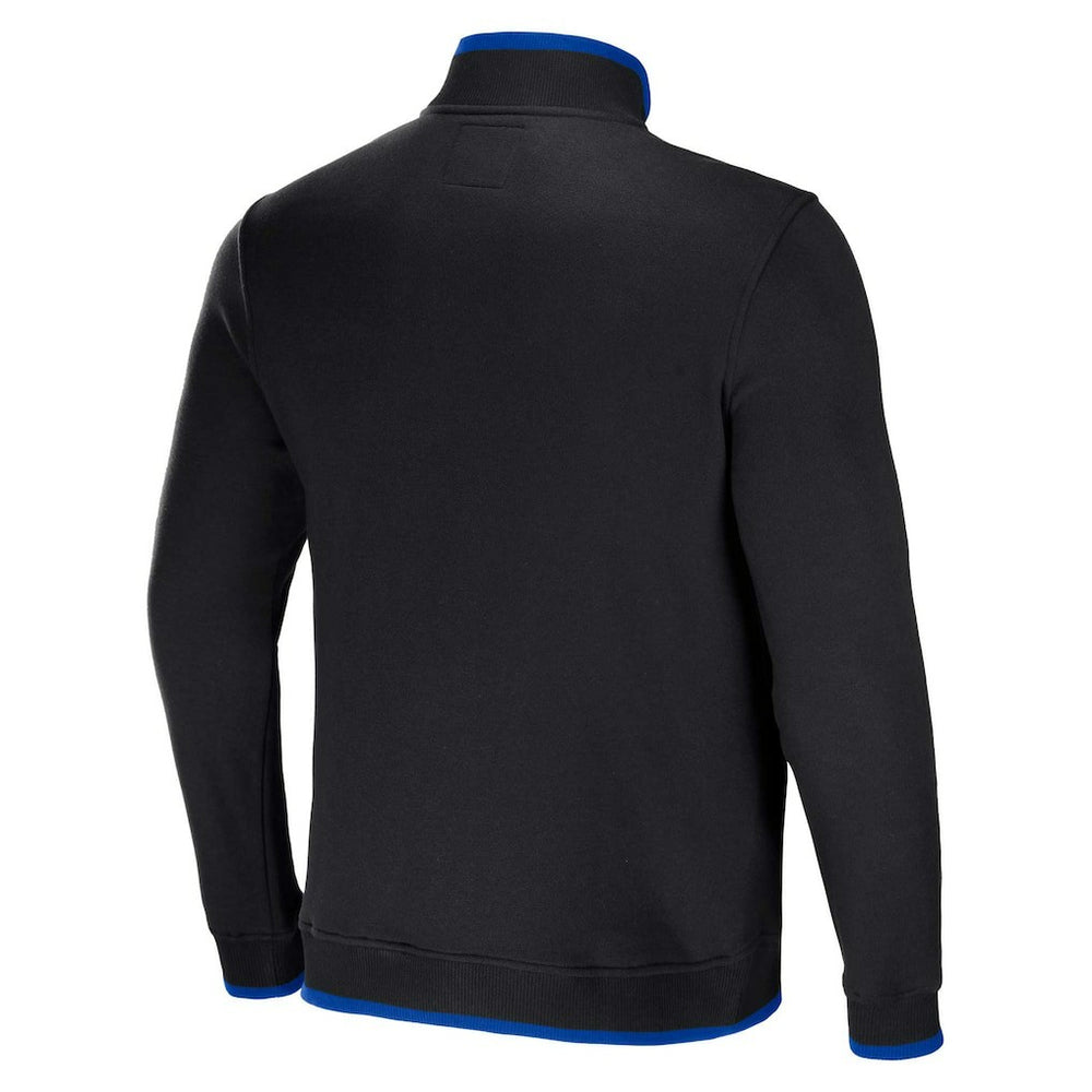 Los Angeles Rams NFL x Darius Rucker Collection Logo Quarter-Zip Top Black - Fanatics