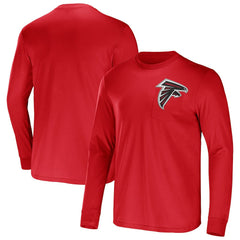 Atlanta Falcons NFL x Darius Rucker Collection Team Long Sleeve Pocket T-Shirt Red - Fanatics