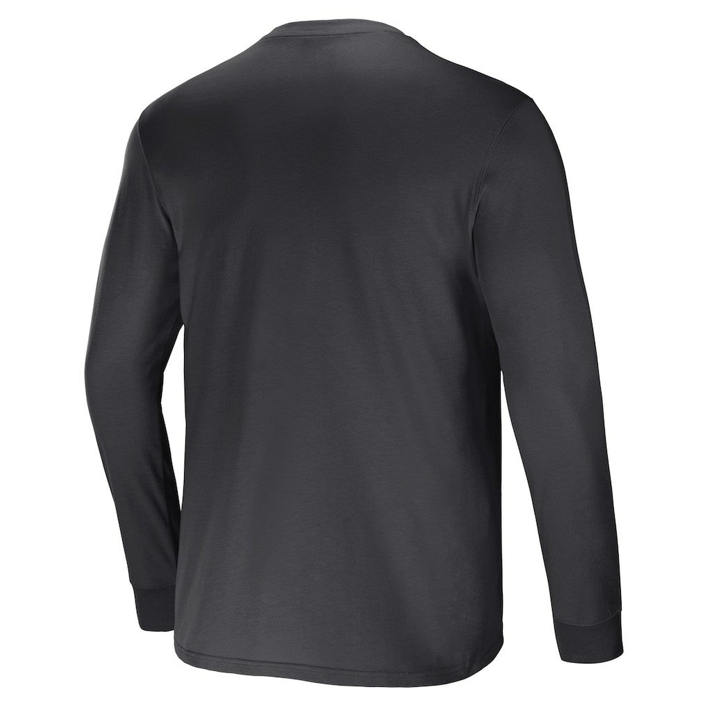 Pittsburgh Steelers NFL x Darius Rucker Collection Team Long Sleeve Pocket T-Shirt Black - Fanatics