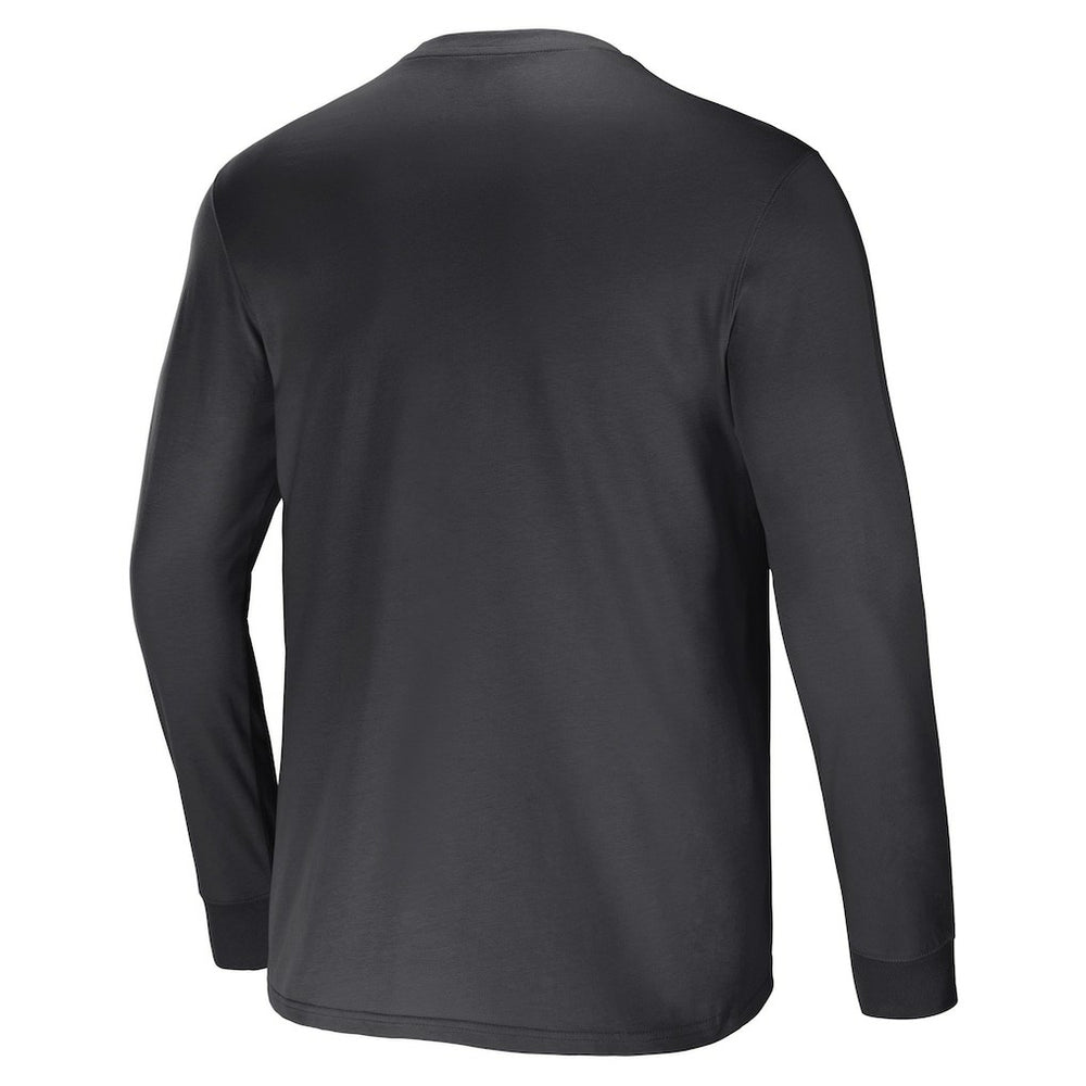 Pittsburgh Steelers NFL x Darius Rucker Collection Team Long Sleeve Pocket T-Shirt Black - Fanatics