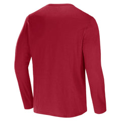 Arizona Cardinals NFL x Darius Rucker Collection Slub Jersey Henley Long Sleeve T-Shirt Cardinal - Fanatics