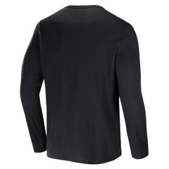 Las Vegas Raiders NFL x Darius Rucker Collection Slub Jersey Henley Long Sleeve T-Shirt Black - Fanatics