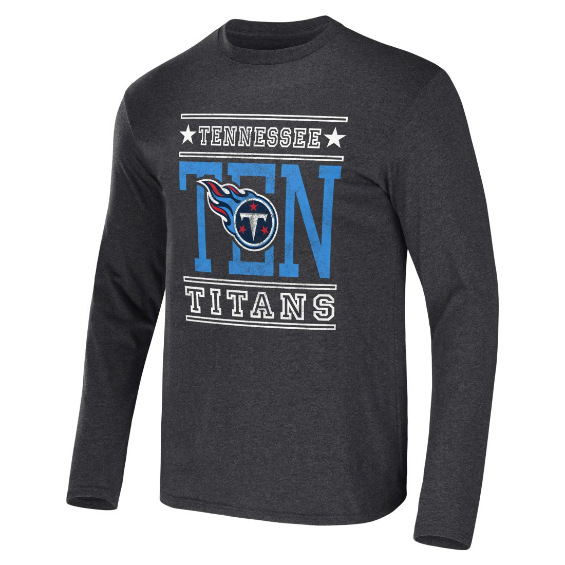 Tennessee Titans NFL x Darius Rucker Collection Long Sleeve T-Shirt Heathered Charcoal - Fanatics