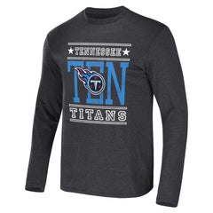 Tennessee Titans NFL x Darius Rucker Collection Long Sleeve T-Shirt Heathered Charcoal - Fanatics