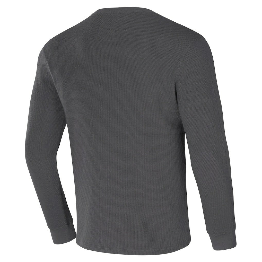 New Orleans Saints NFL x Darius Rucker Collection Long Sleeve Thermal T-Shirt Charcoal - Fanatics