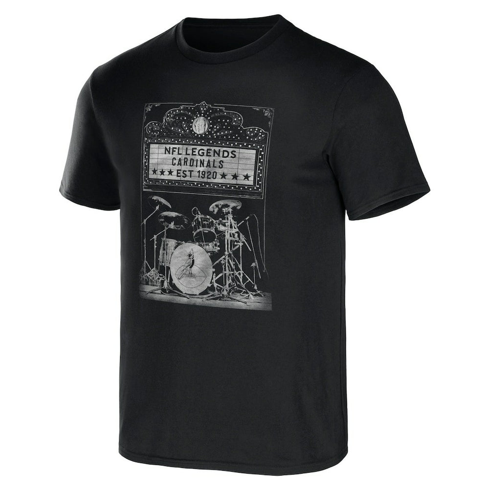 Arizona Cardinals NFL x Darius Rucker Collection Band T-Shirt Black - Fanatics