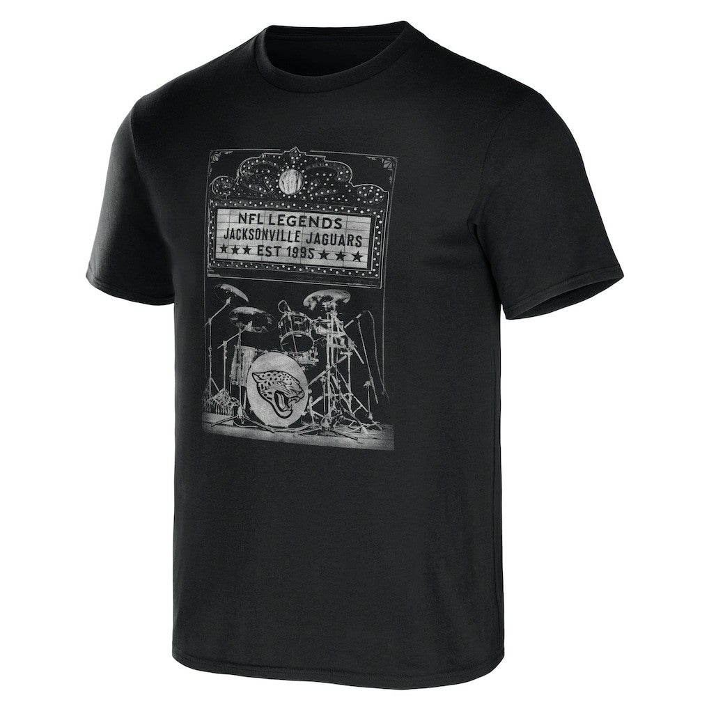 Jacksonville Jaguars NFL x Darius Rucker Collection Band T-Shirt Black - Fanatics