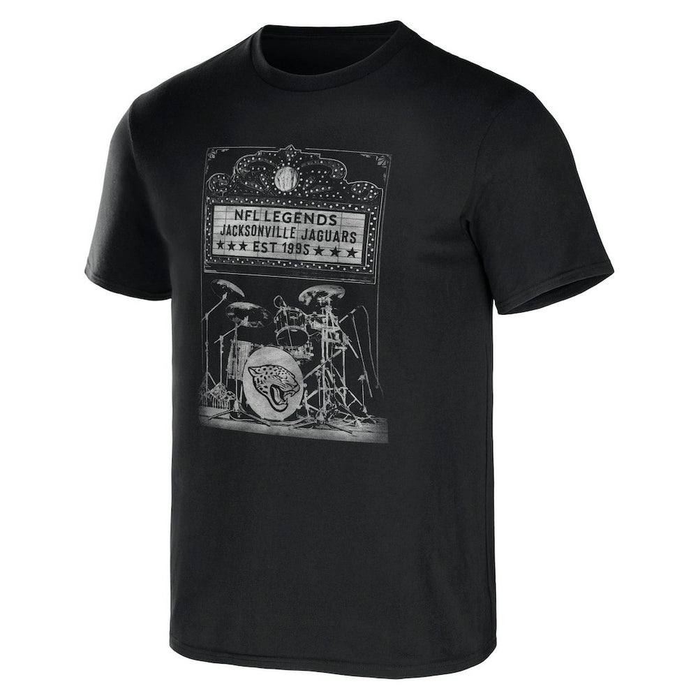 Jacksonville Jaguars NFL x Darius Rucker Collection Band T-Shirt Black - Fanatics