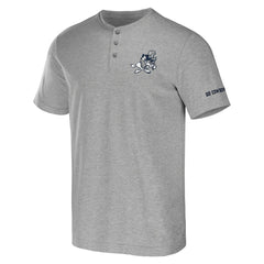 Dallas Cowboys NFL x Darius Rucker Collection Henley T-Shirt Heather Gray - Fanatics