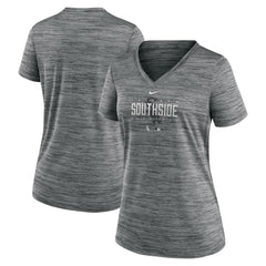 Chicago White Sox Nike Women's City Connect Velocity Practice Performance V-Neck T-Shirt discount