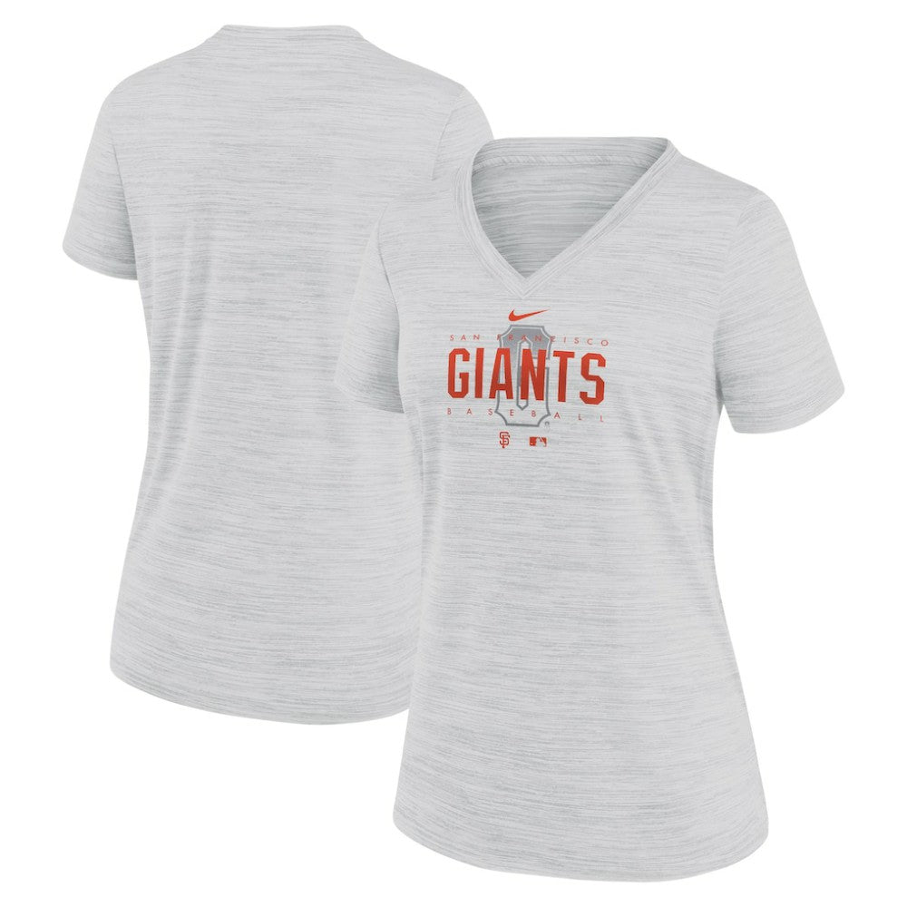 San Francisco Giants Nike Women's City Connect Velocity Practice Performance V-Neck T-Shirt discount