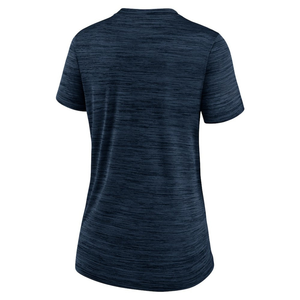 Chicago Cubs Nike Women's City Connect Velocity Practice Performance V-Neck T-Shirt for sale