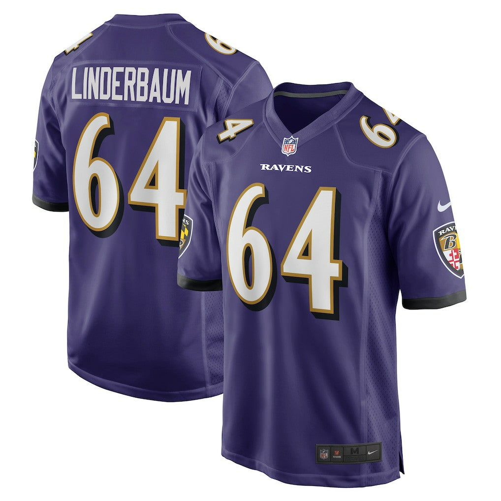 Tyler Linderbaum Baltimore Ravens Player Game Jersey - Purple | NFL Jerseys
