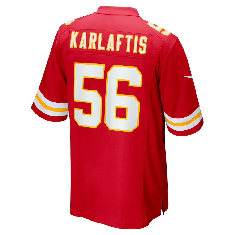 George Karlaftis Kansas City Chiefs Player Game Jersey Red - Nike