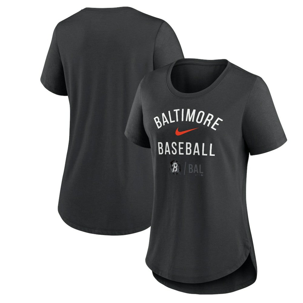 Baltimore Orioles Nike Women's City Connect Tri-Blend T-Shirt Sale