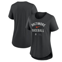 Baltimore Orioles Nike Women's City Connect Tri-Blend T-Shirt Sale