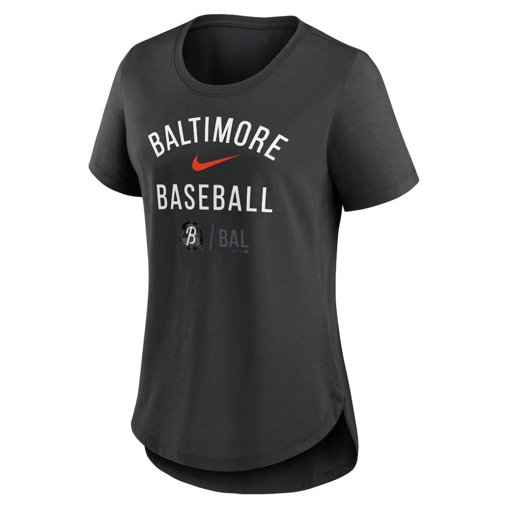 Baltimore Orioles Nike Women's City Connect Tri-Blend T-Shirt Sale