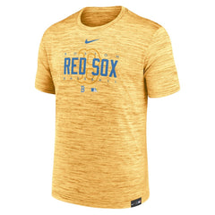 Boston Red Sox Nike City Connect Velocity Practice Performance T-Shirt Online