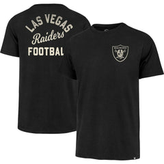 Las Vegas Raiders '47 Turn Back Franklin T-Shirt Black - 47 brand