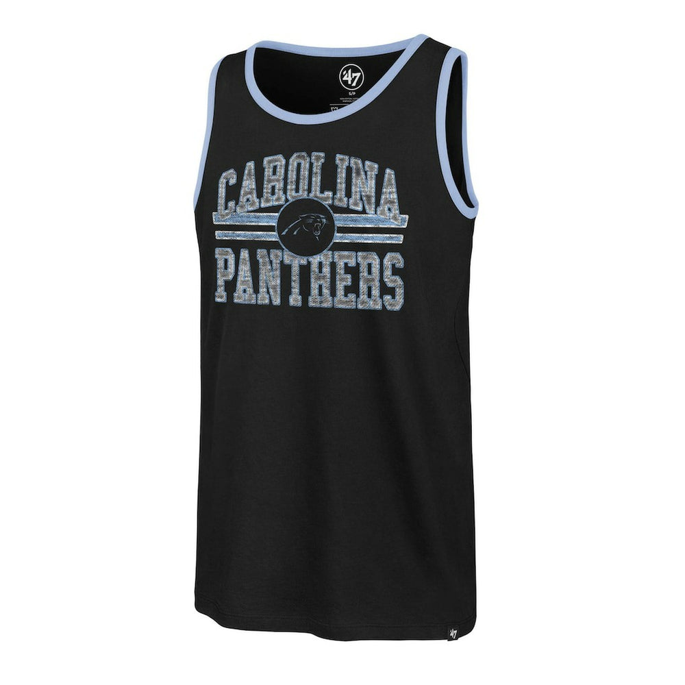 Carolina Panthers '47 Winger Franklin Tank Top Black - 47 brand
