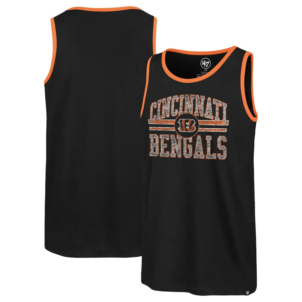Cincinnati Bengals '47 Winger Franklin Tank Top Black - 47 brand