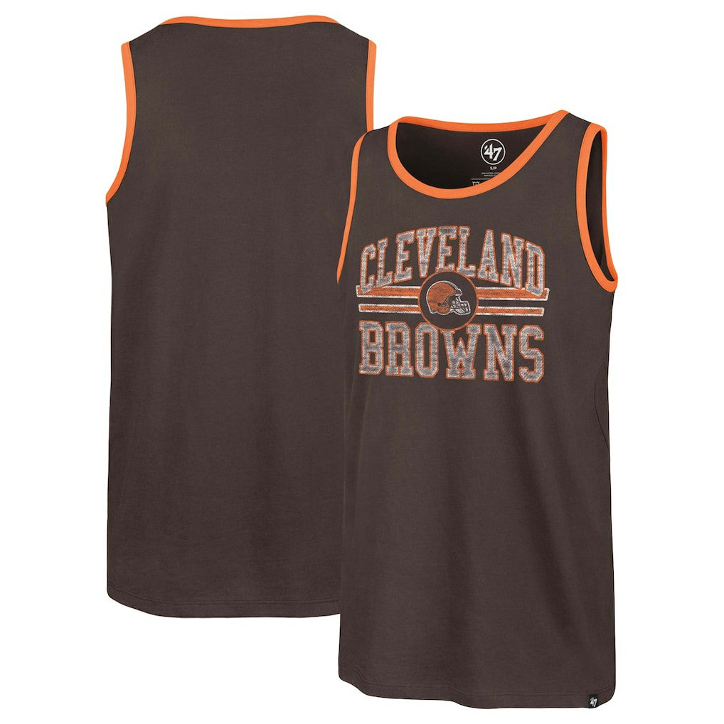 Cleveland Browns '47 Winger Franklin Tank Top Brown - 47 brand