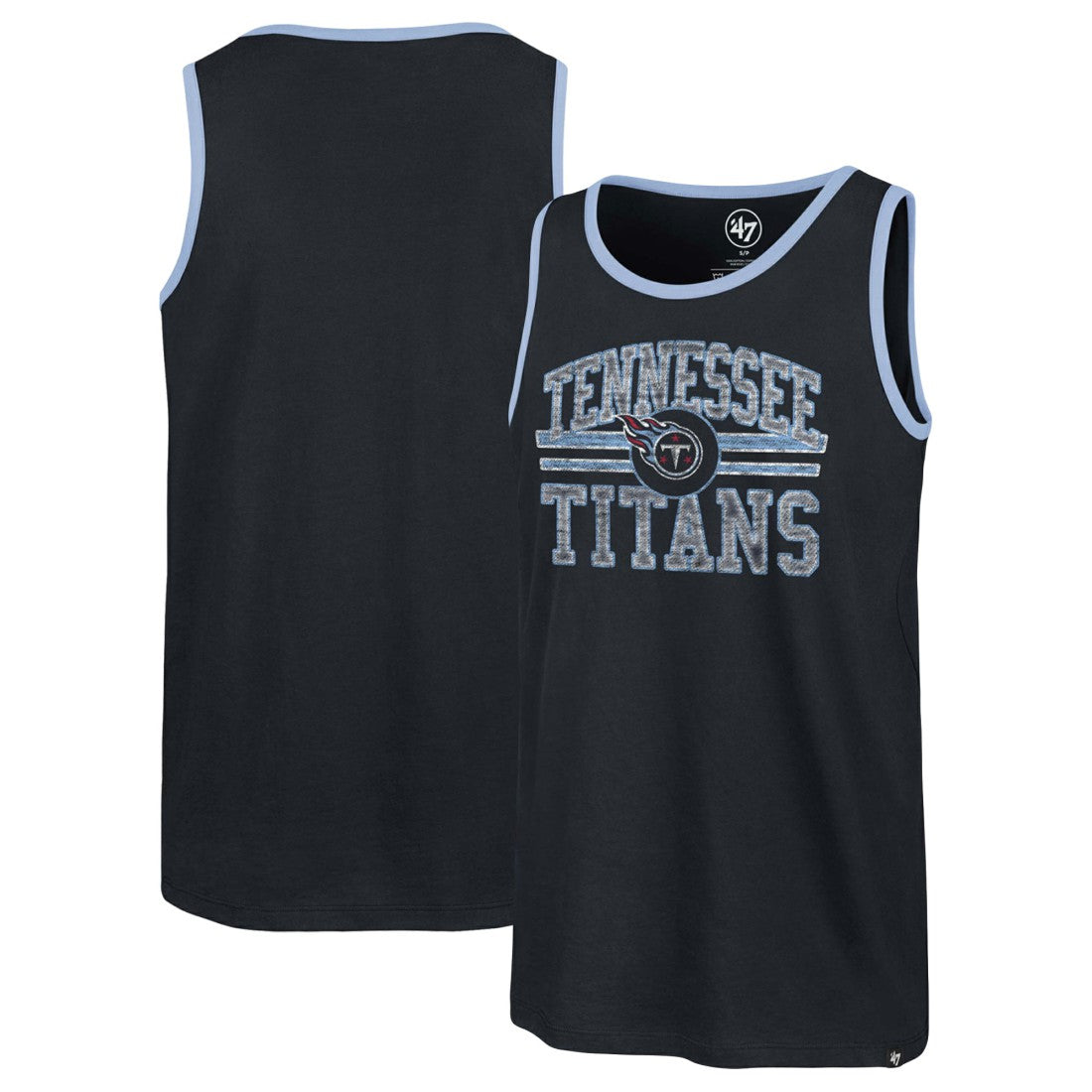 Tennessee Titans '47 Winger Franklin Tank Top Navy - 47 brand