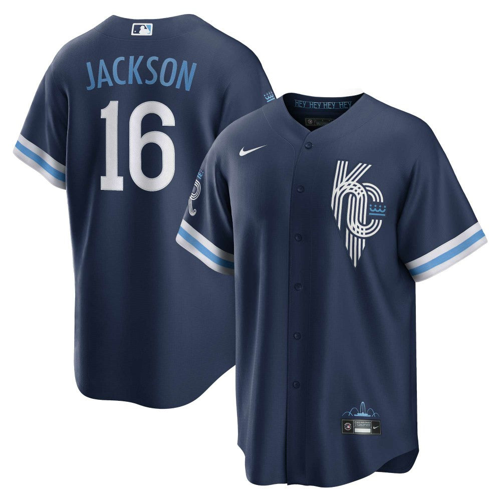 Bo Jackson Kansas City Royals Nike City Connect Replica Player Jersey Clearance