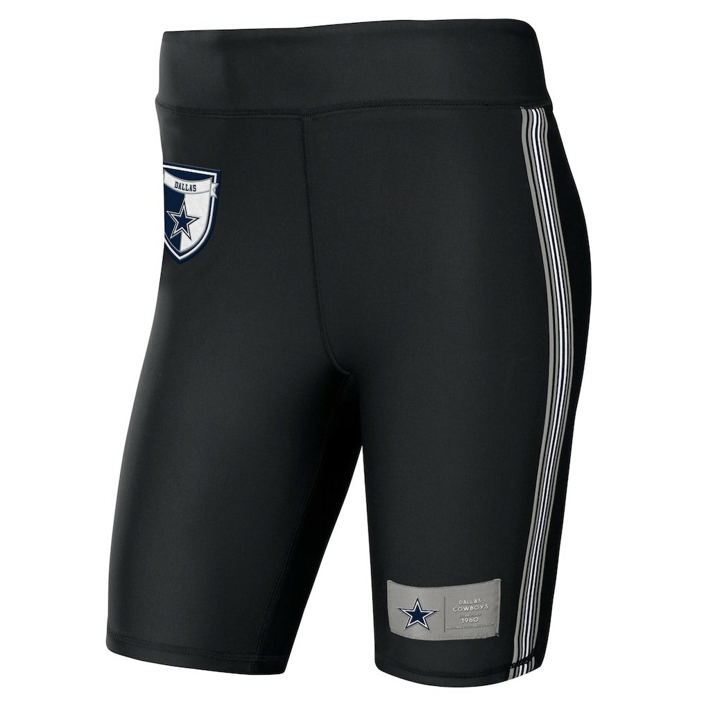 Dallas Cowboys WEAR by Erin Andrews Women's Biker Shorts Black - NFL