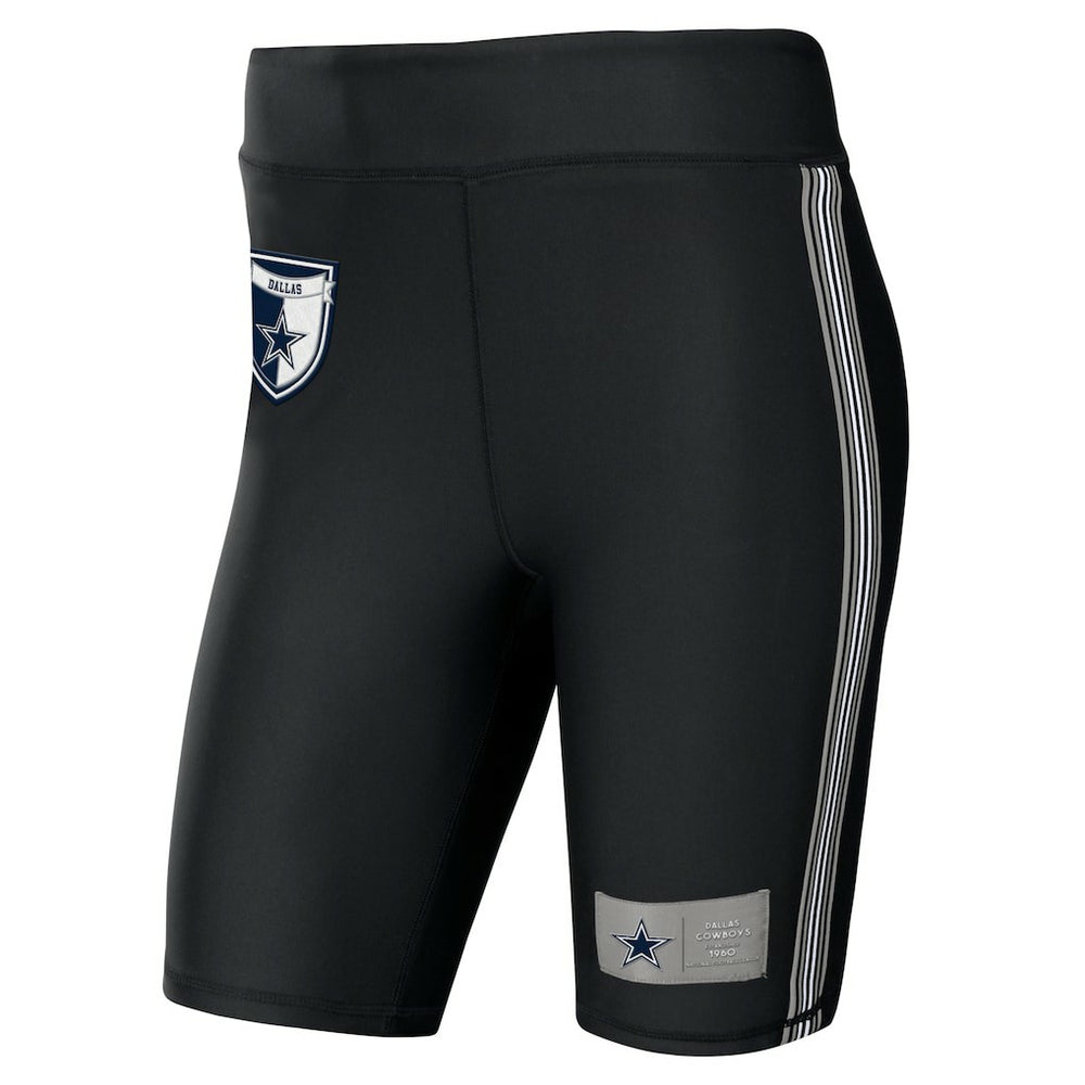 Dallas Cowboys WEAR by Erin Andrews Women's Biker Shorts Black - NFL