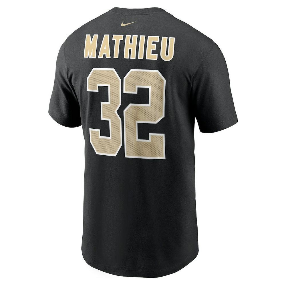 Tyrann Mathieu New Orleans Saints Player Name & Number T-Shirt Black - Nike