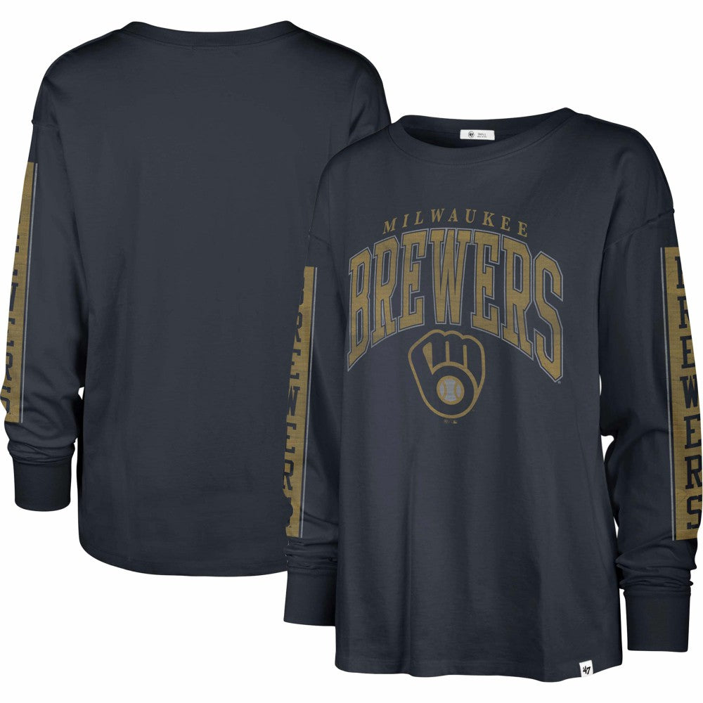 Milwaukee Brewers '47 Women's Statement Long Sleeve T-Shirt Near Me
